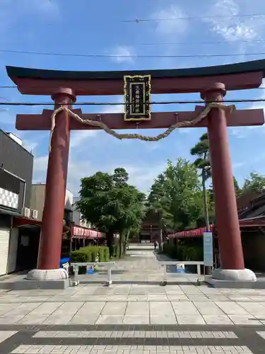 笠間稲荷神社の鳥居