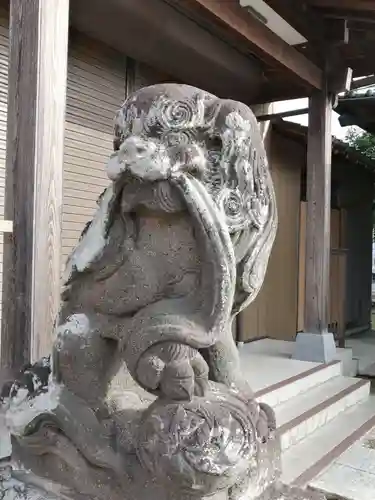 水神社の狛犬