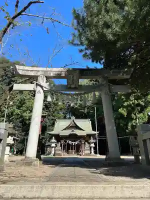 安房神社の鳥居