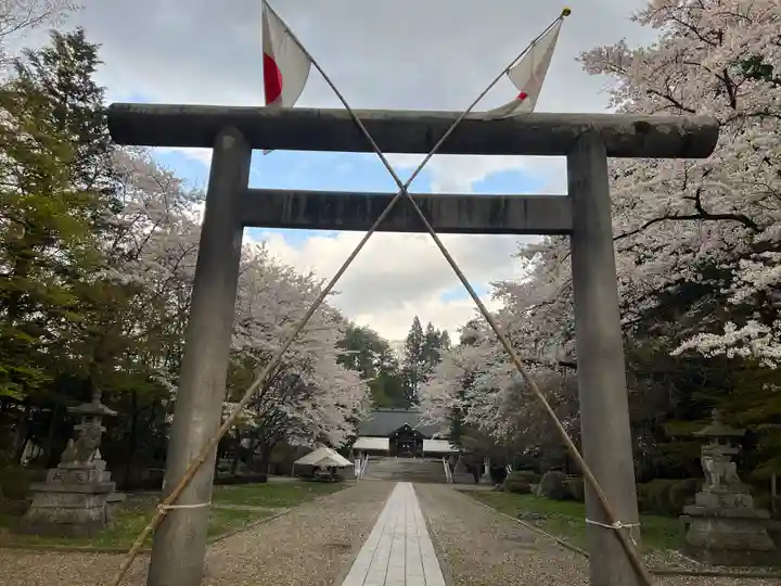 岩手護國神社の鳥居