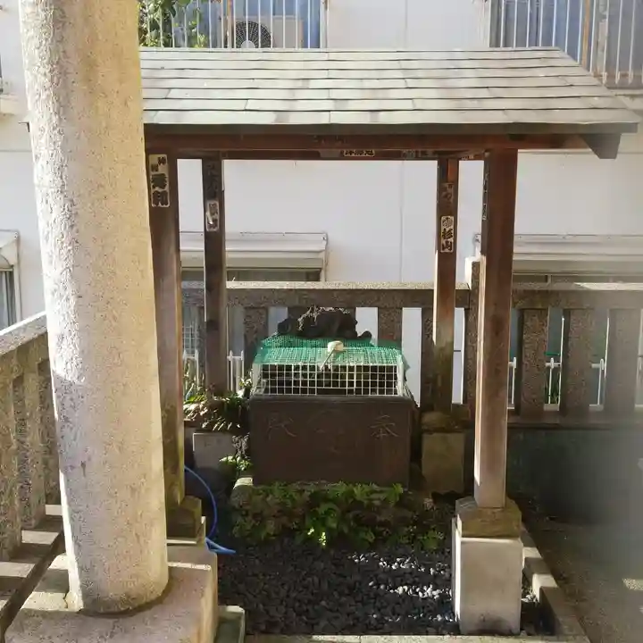 車町稲荷神社の手水舎