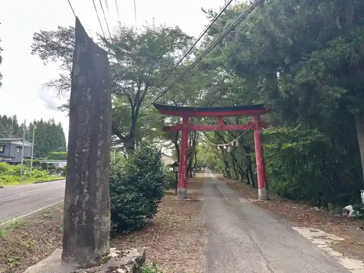 於呂閇志胆澤川神社(岩手県)