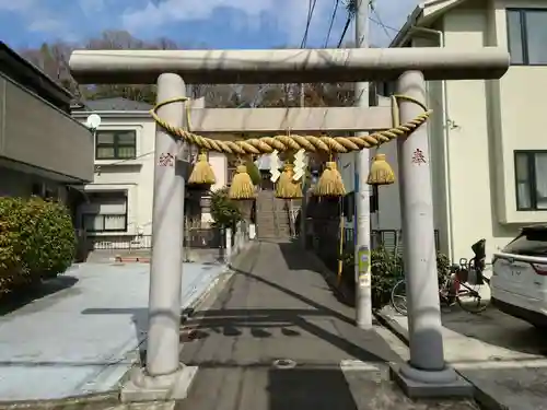 太尾神社（神明社）の鳥居