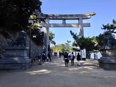 厳島神社の鳥居