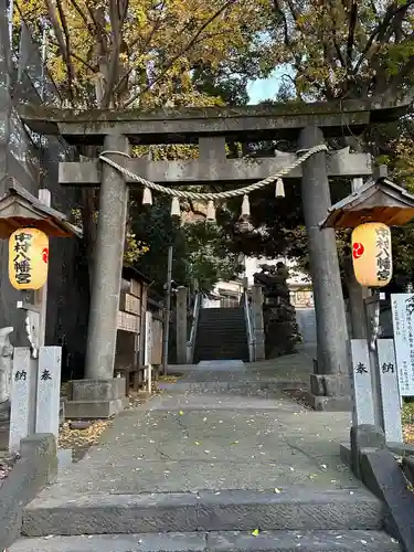 中村八幡宮の鳥居