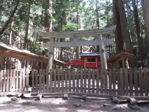 室生龍穴神社の鳥居