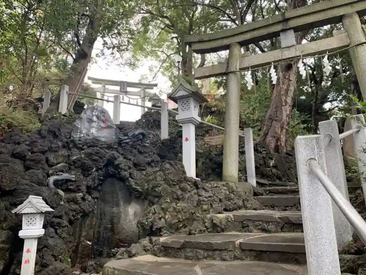 多摩川浅間神社の鳥居