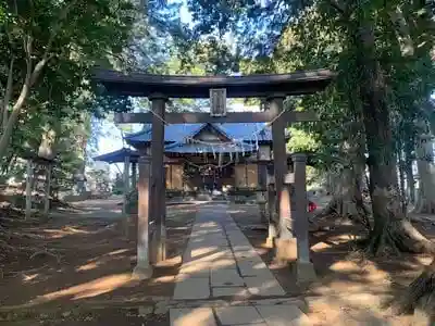皇産霊神社の鳥居