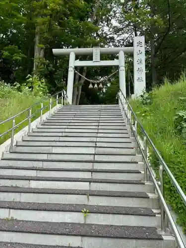 定山渓神社の鳥居