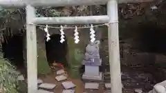 穴澤天神社の鳥居