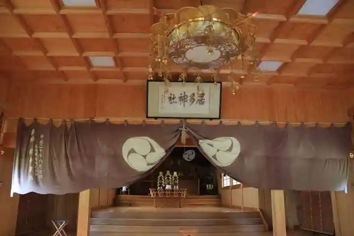 居多神社の本殿・本堂