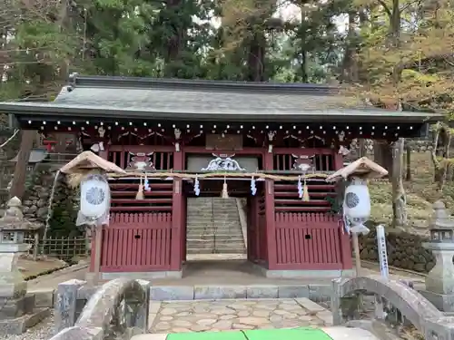 鳩ヶ嶺八幡宮の山門・神門