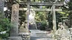 大瀬神社の鳥居