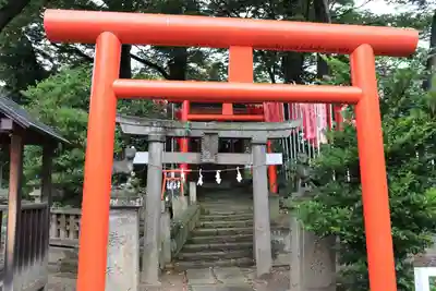 安積國造神社の鳥居