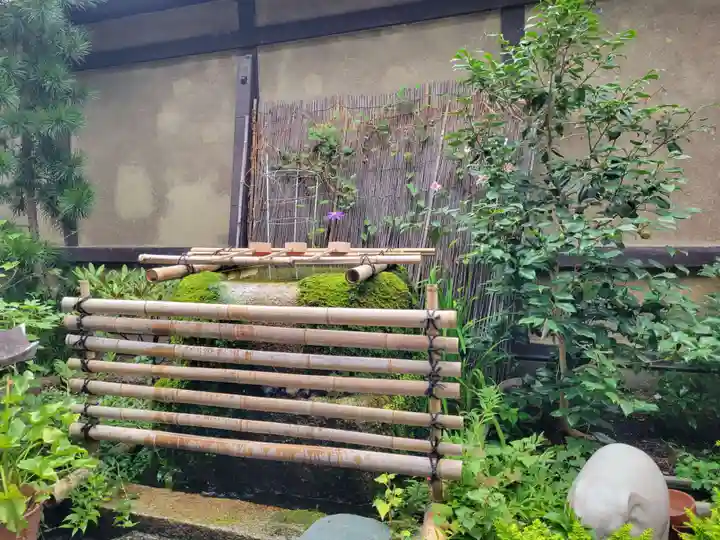 平等寺(因幡堂)の手水舎