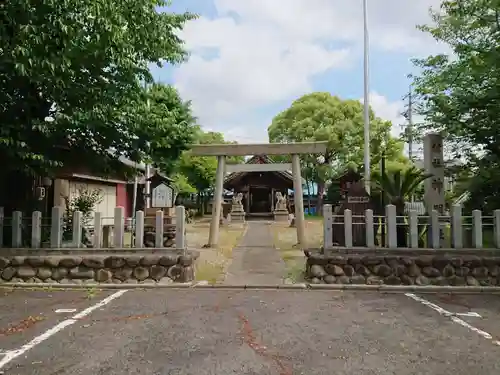 神明社（宝生神明社）の鳥居