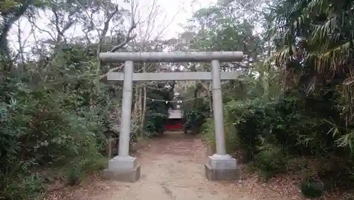 降之神社の鳥居