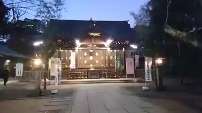 渋谷氷川神社の本殿・本堂