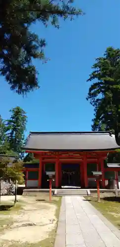 出石神社の山門・神門