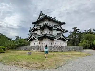 青森縣護國神社の周辺