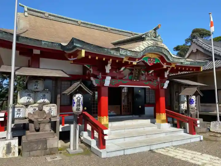 人見神社の本殿・本堂