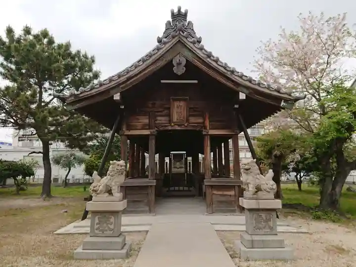 神明社の本殿・本堂