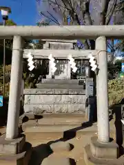 鳩森八幡神社の鳥居