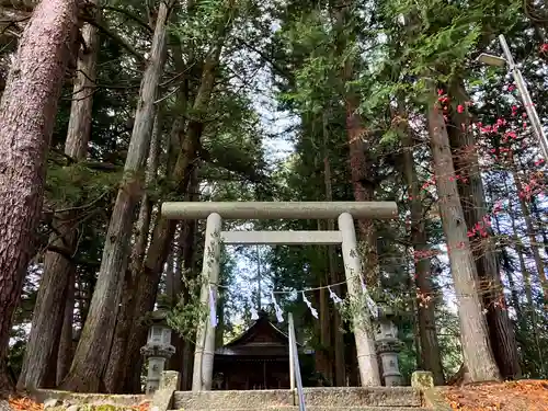 阿智神社前宮(長野県)