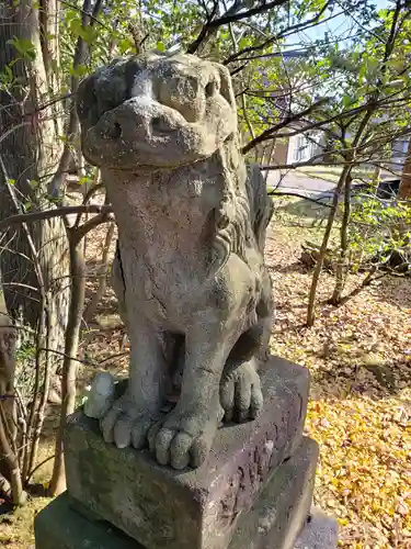 柳田神社の狛犬