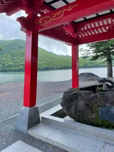 赤城神社の手水