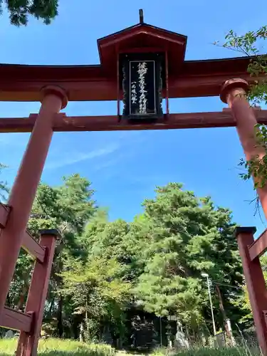 健御名方富命彦神別神社の鳥居