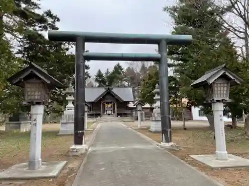 新十津川神社の鳥居