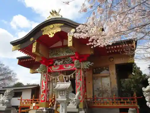加波山神社真壁拝殿の本殿・本堂