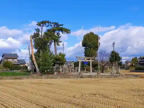 若宮八幡社の鳥居