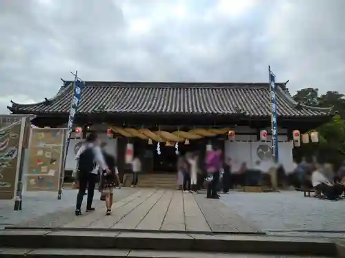 阿智神社の本殿・本堂