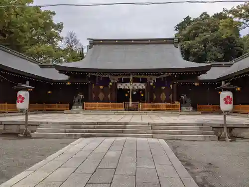 兵庫縣姫路護國神社の本殿・本堂