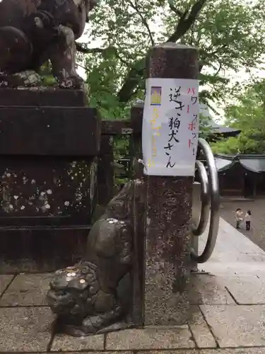 伊奈波神社の狛犬