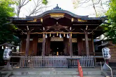 中目黒八幡神社の本殿・本堂