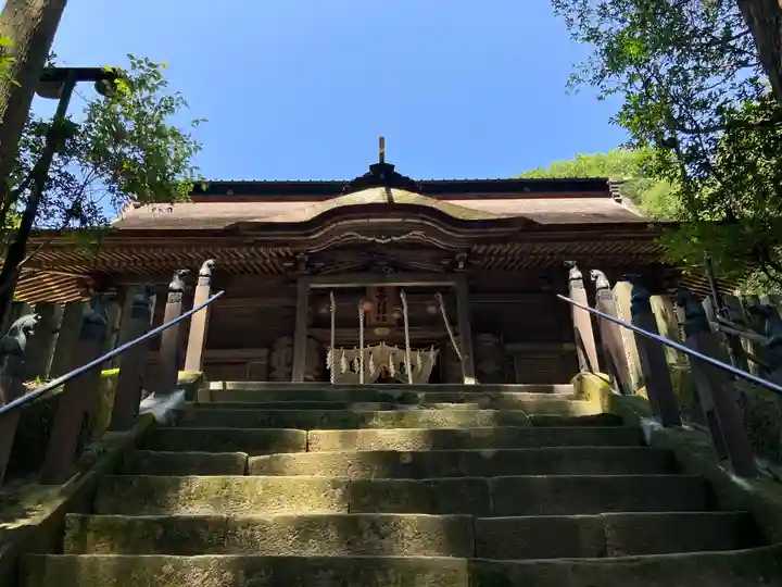 相馬中村神社の本殿・本堂