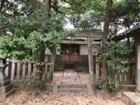 忍坂山口坐神社の鳥居