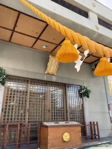 西岡八幡宮の本殿・本堂