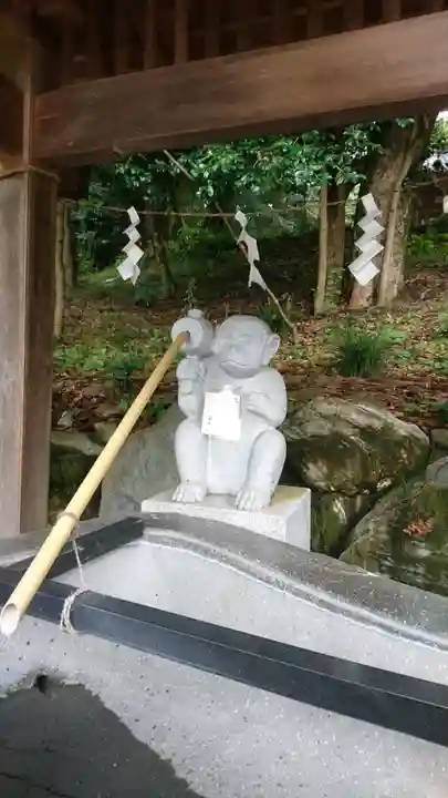 日吉神社の手水舎