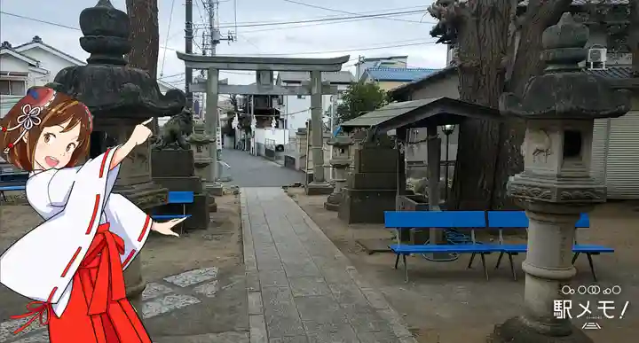 安房神社の鳥居