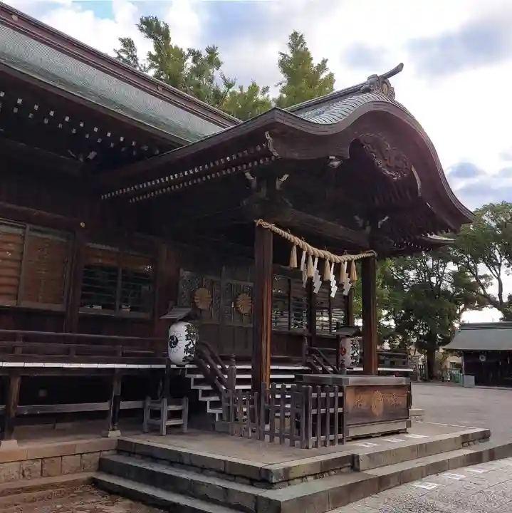 葛飾八幡宮の本殿・本堂