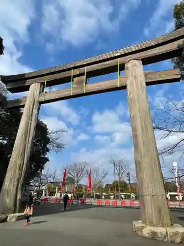 福岡縣護國神社の鳥居