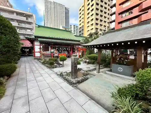 仙台大神宮の庭園