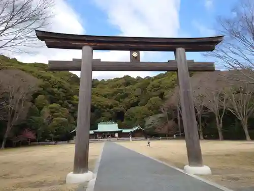 靜岡縣護國神社の鳥居