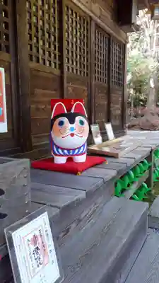 滑川神社 - 仕事と子どもの守り神の狛犬