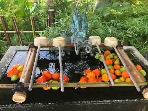 龍泉寺の手水舎