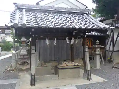 下桂御霊神社の手水舎